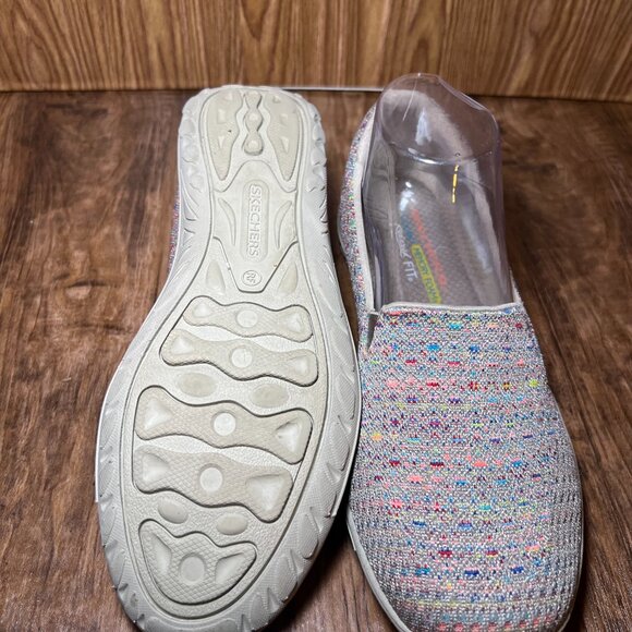 SKECHERS Vegan Relaxed Fit Air Cooled Comfort Mary Janes Loafers size 8 - Picture 5 of 6